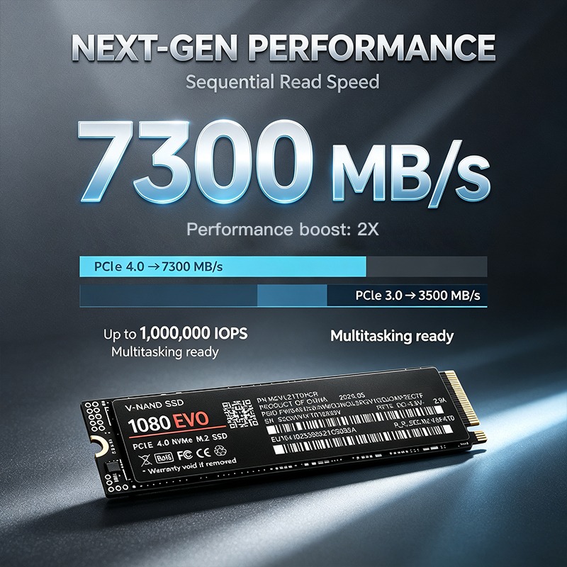 새로운 고성능 1080 EVO M.2 NVMe PCIe - M.2 Nvme 4Tb Pcie 4.0 Ssd 리뷰 및 가격